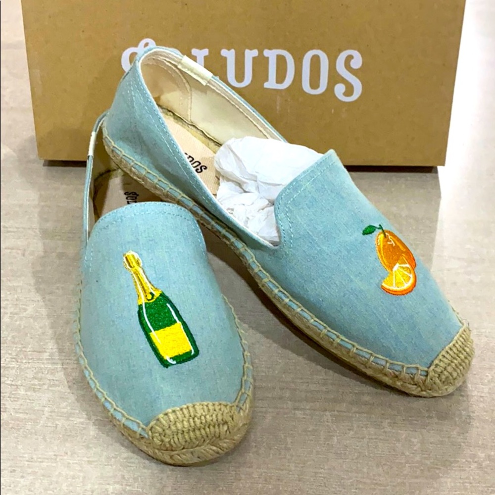 Soludos Mimosa smoking slipper espadrilles
